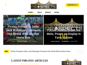 'piratesprospects.com' screenshot