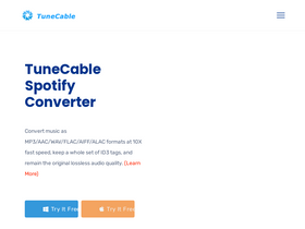 'tunecable.com' screenshot