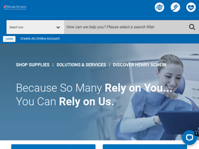 'henryschein.com' screenshot