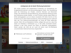 'mofapower.de' screenshot