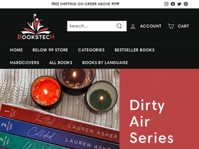 'bookstech.in' screenshot