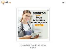 'nesatilir.com' screenshot