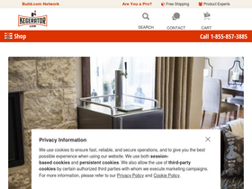 'kegerator.com' screenshot