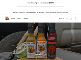helbjorn.com homepage screenshot