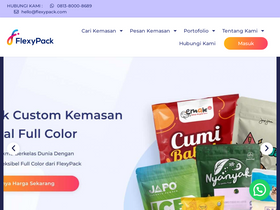 'flexypack.com' screenshot