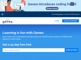 'geneo.in' screenshot
