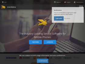 'chimeratool.com' screenshot