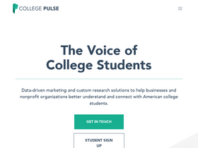 'collegepulse.com' screenshot