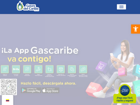 'gascaribe.com' screenshot