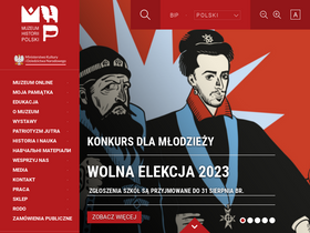'muzhp.pl' screenshot