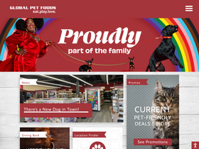 'globalpetfoods.com' screenshot