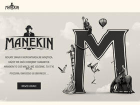 'manekin.pl' screenshot