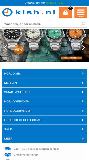 Kish horloges discount