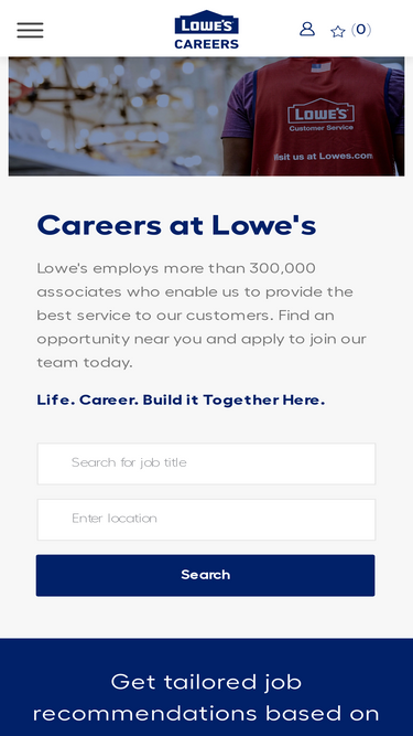 talent.lowes.com