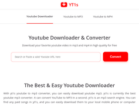 'yt1s.de' screenshot