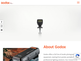 'godox.eu' screenshot