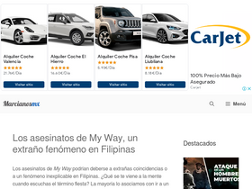 'marcianosmx.com' screenshot