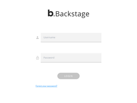 'believebackstage.com' screenshot