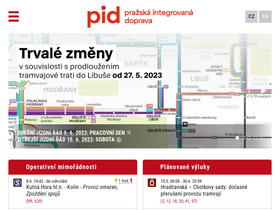 'pid.cz' screenshot