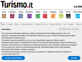 'turismo.it' screenshot