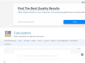 'calcuworld.com' screenshot