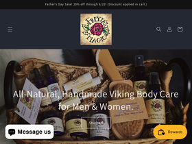 freyjasmagic.com homepage screenshot