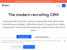 'gem.com' screenshot
