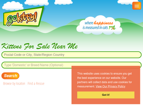 'gokitty.com' screenshot