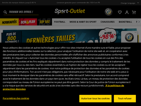 'sport-outlet.fr' screenshot