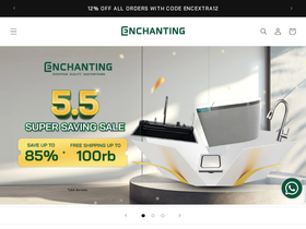 europeenchanting.com homepage screenshot