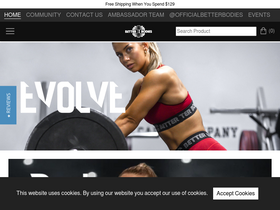 'betterbodies.com' screenshot