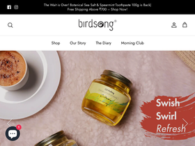 thebirdsonglife.com homepage screenshot