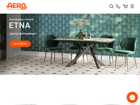 'mebelaero.ru' screenshot