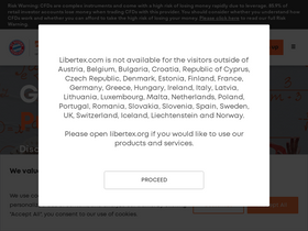 'libertex.com' screenshot