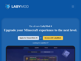 'labymod.net' screenshot