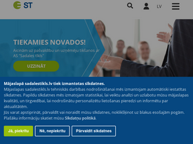 'sadalestikls.lv' screenshot