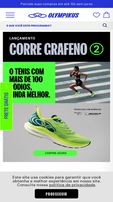 Tenis best sale olympikus riachuelo