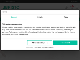 'libristo.hr' screenshot