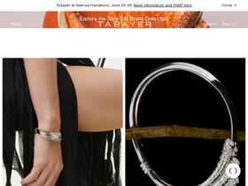 tabayer.com homepage screenshot