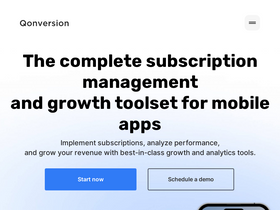 'qonversion.io' screenshot