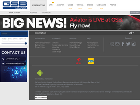 'mnew.gsb.ug' screenshot