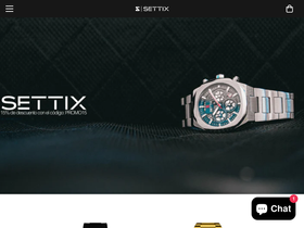 settixbrand.com homepage screenshot