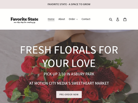 favstate.com homepage screenshot