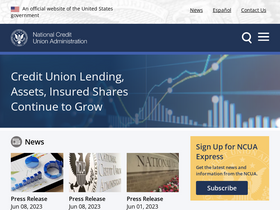 'ncua.gov' screenshot