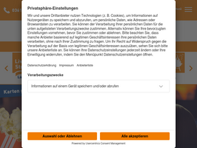 'landeswelle.de' screenshot