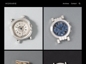 horare.co homepage screenshot