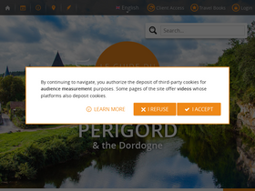 'guide-du-perigord.com' screenshot