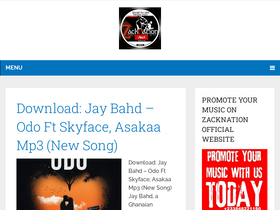 'zacknation.net' screenshot