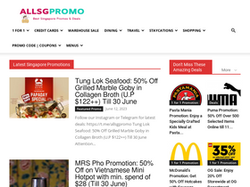 'allsgpromo.com' screenshot