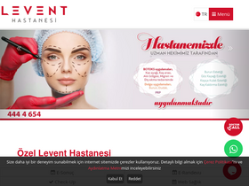 'leventhastanesi.com.tr' screenshot
